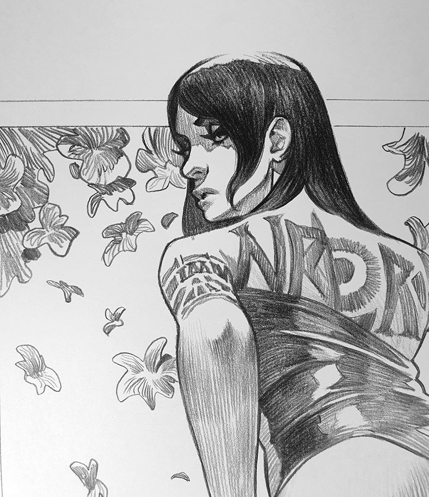 Dessin original - ILLYANA