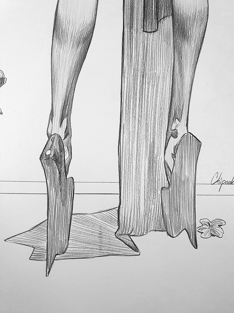 Dessin original - ILLYANA
